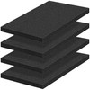 4 PCS Polyurethane Foam Sheets 16" L x 12" W x 1" T Packing Foam Inserts Cutt... gallery