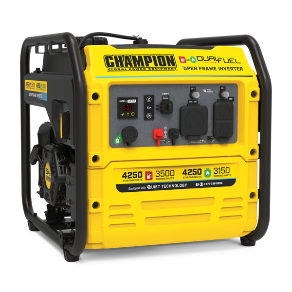 Champion Power Equipment Inverter Generator Dual Fuel 4250 Watt 200977 gallery
