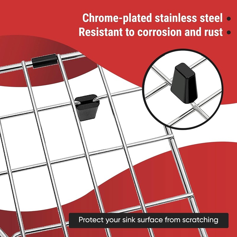 Kitchen Sink Bottom Grid Protector Stainless Steel Single & Double Bowl SALE gallery