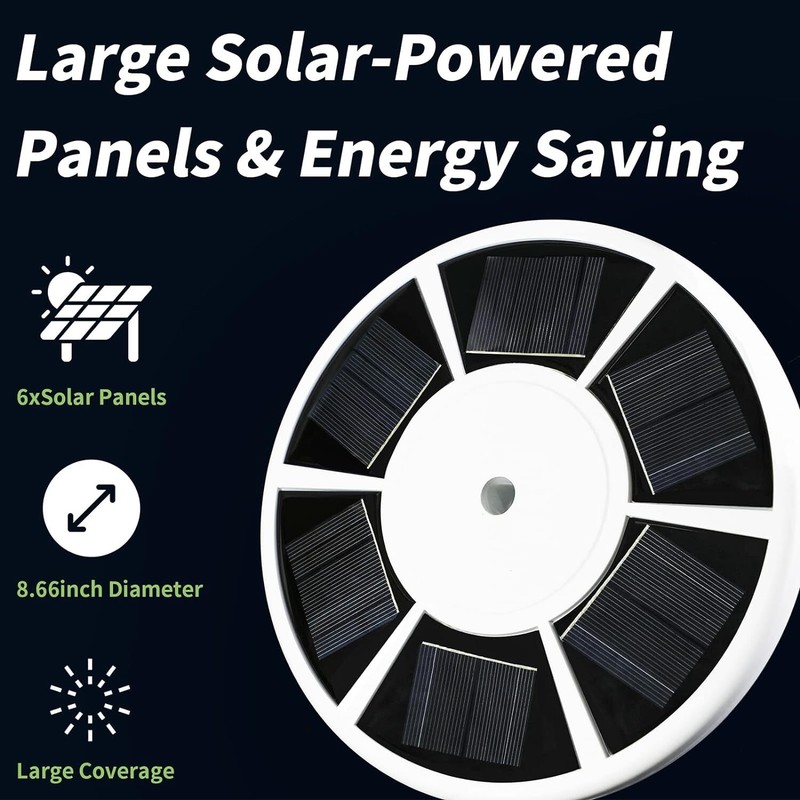 Solar Powered Flag Pole Light 26 LED Auto Active Super Bright Outdoor Waterproof gallery