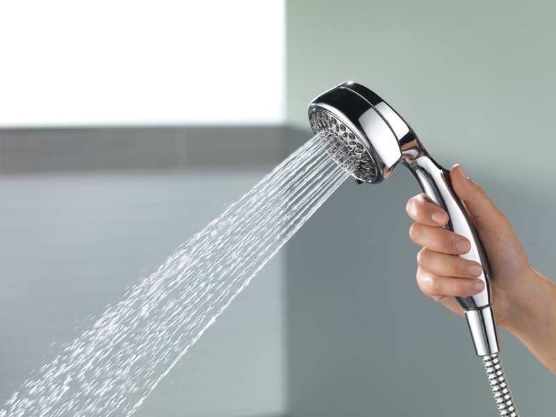 Delta 7 Setting Hand Shower in Chrome-Certified Refurbished gallery