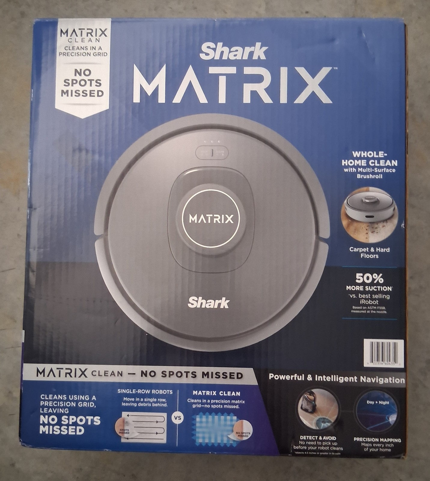 SHARK MATRIX ROBOT 50% more suction VS. best iRobot WHOLE-HOME CLEAN MULTI SURF. gallery