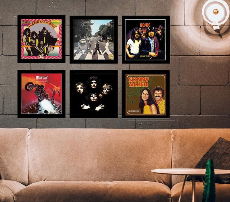 Creative Picture Frames - 12.5 x12.5 LP Vinyl Record Frame Display, Music Album gallery