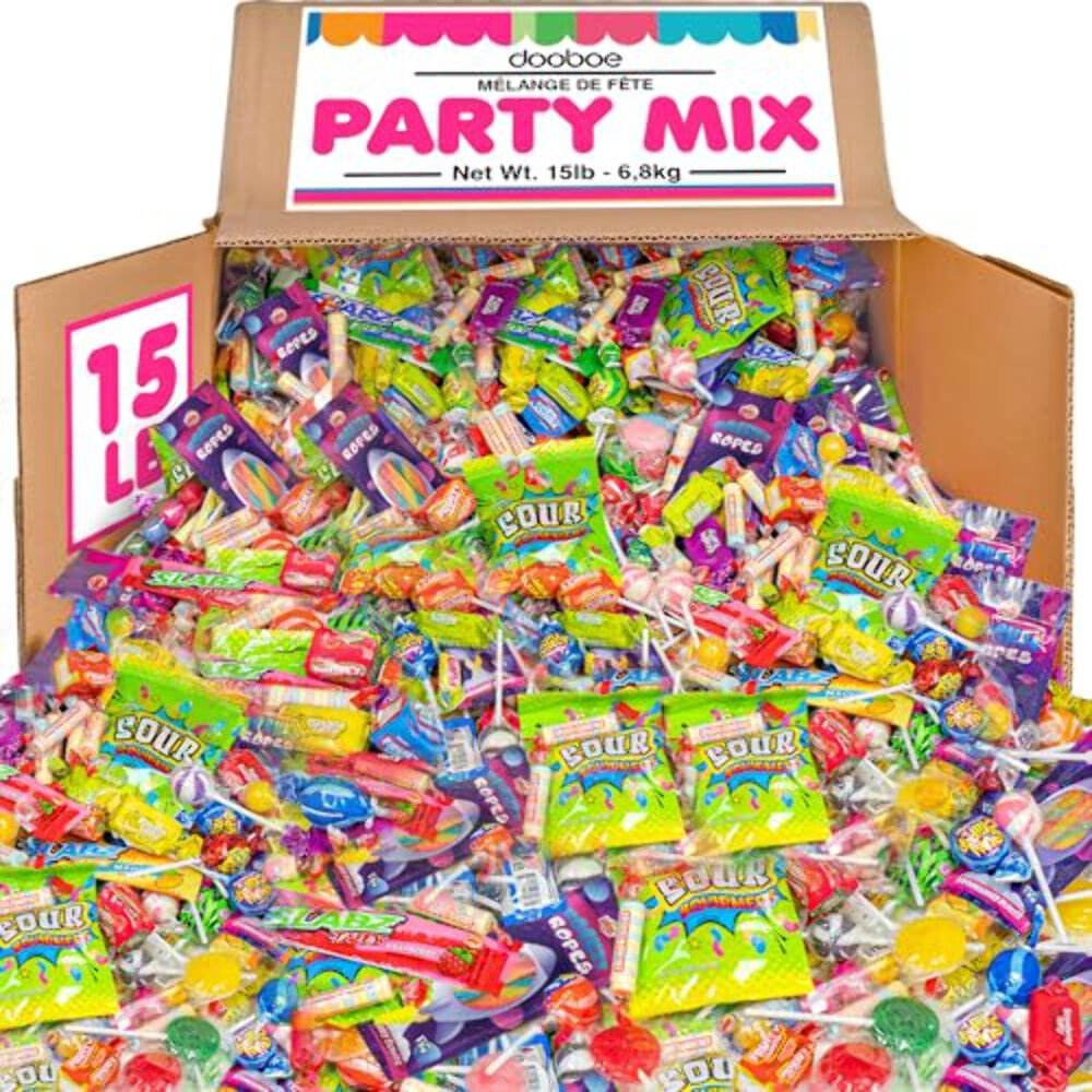 Bulk Candy Assortment - 15 Pounds - Wholesale Candy Mix - Bulk Parade Candies