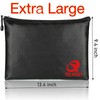 Large Fireproof Document Bag 13.4”x 9.4” Waterproof Money Bag A4 Document Holder gallery