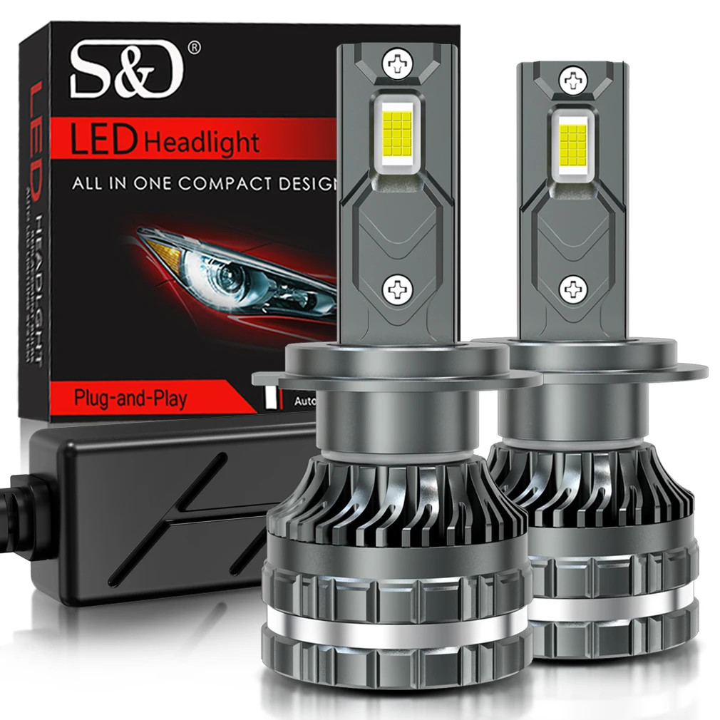 30000 H7 Led Canbus Car Headlight Bulbs 260W H1 H3 H4 Lamp H8 H11 12V 24V 6000K gallery