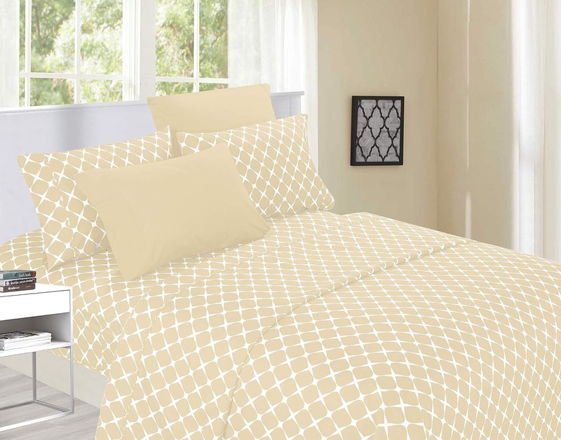 Luxury Soft Bed Sheets Bloomingdale Pattern 1500 Premium Hotel Quality gallery