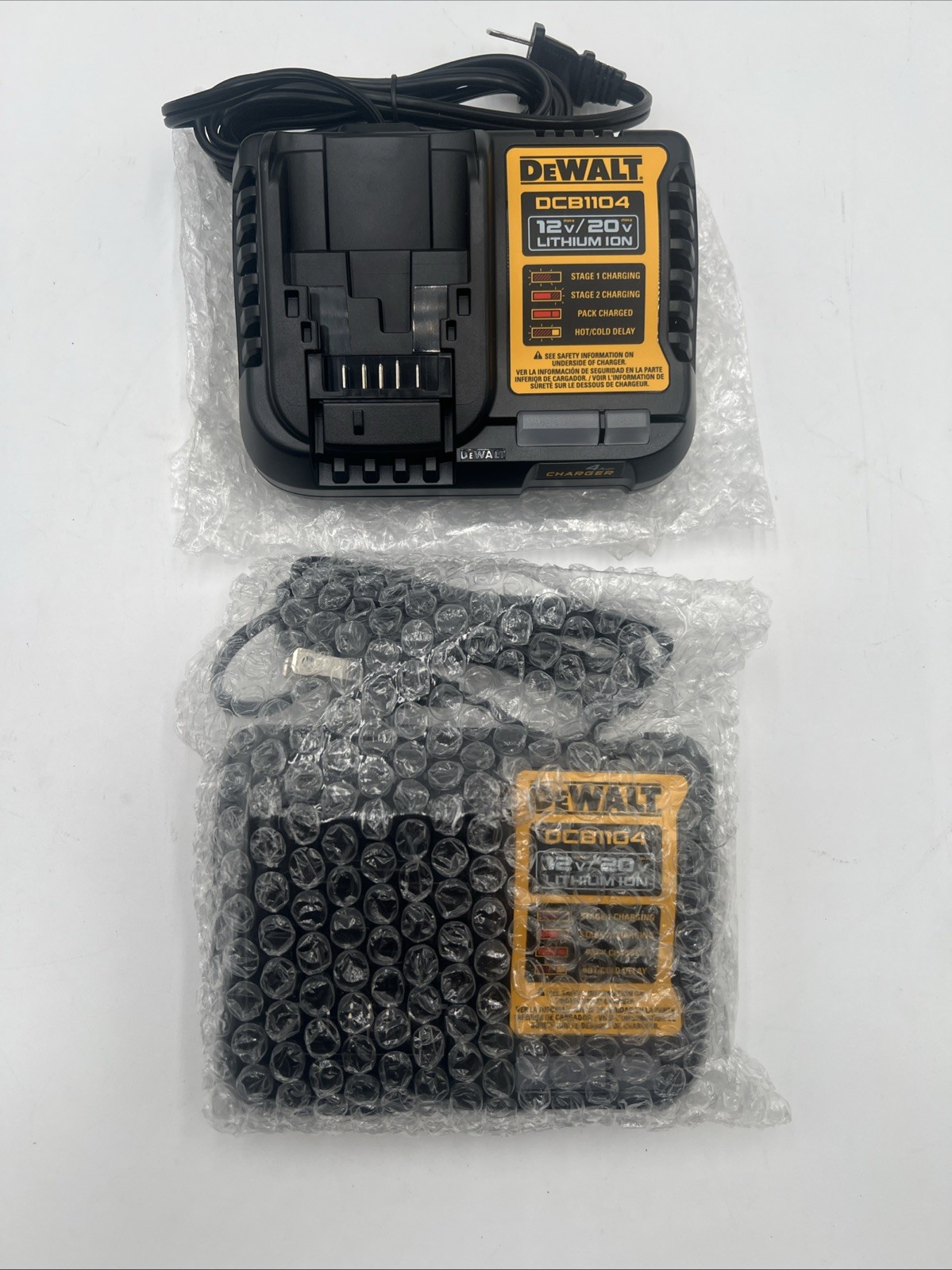 Set Of 2 DeWALT DCB1104 12V/20V MAX Lithium-Ion Battery Chargers gallery