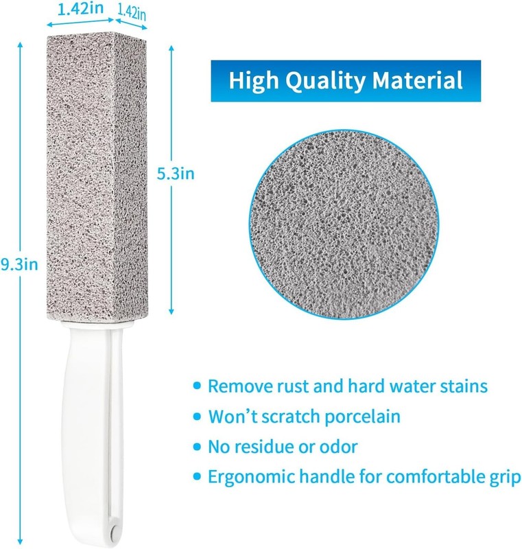 Compact Toilet Cleaner Stick - Removes Calcium, Iron, and Hard Water Deposits gallery