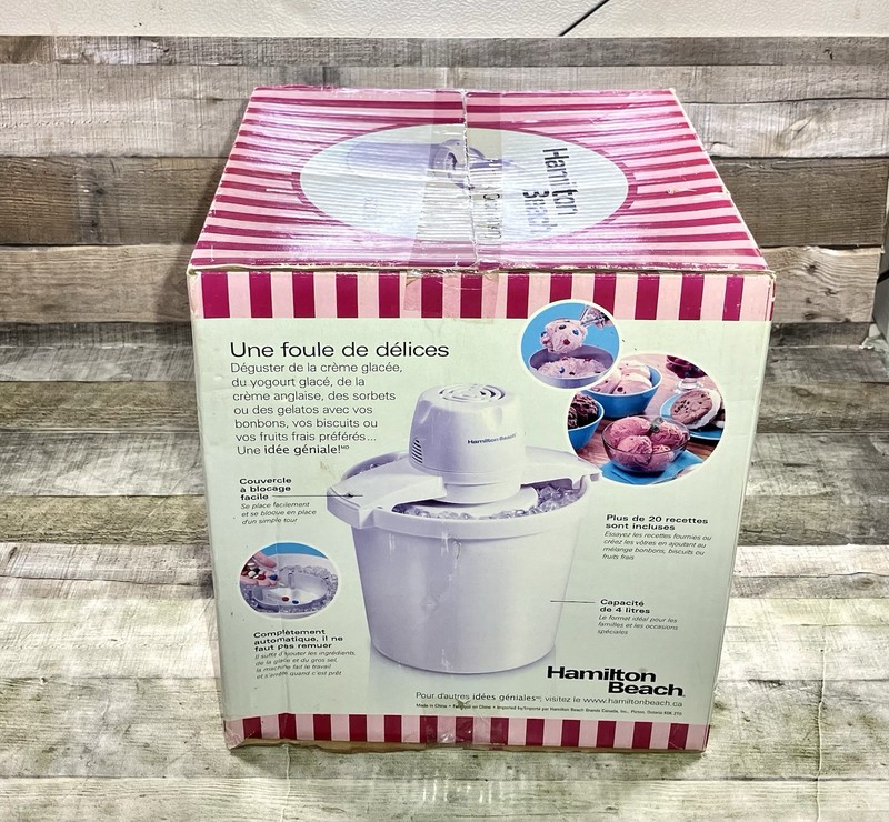 Hamilton Beach Electric Automatic Ice Cream Maker Frozen Yogurt Machine New gallery