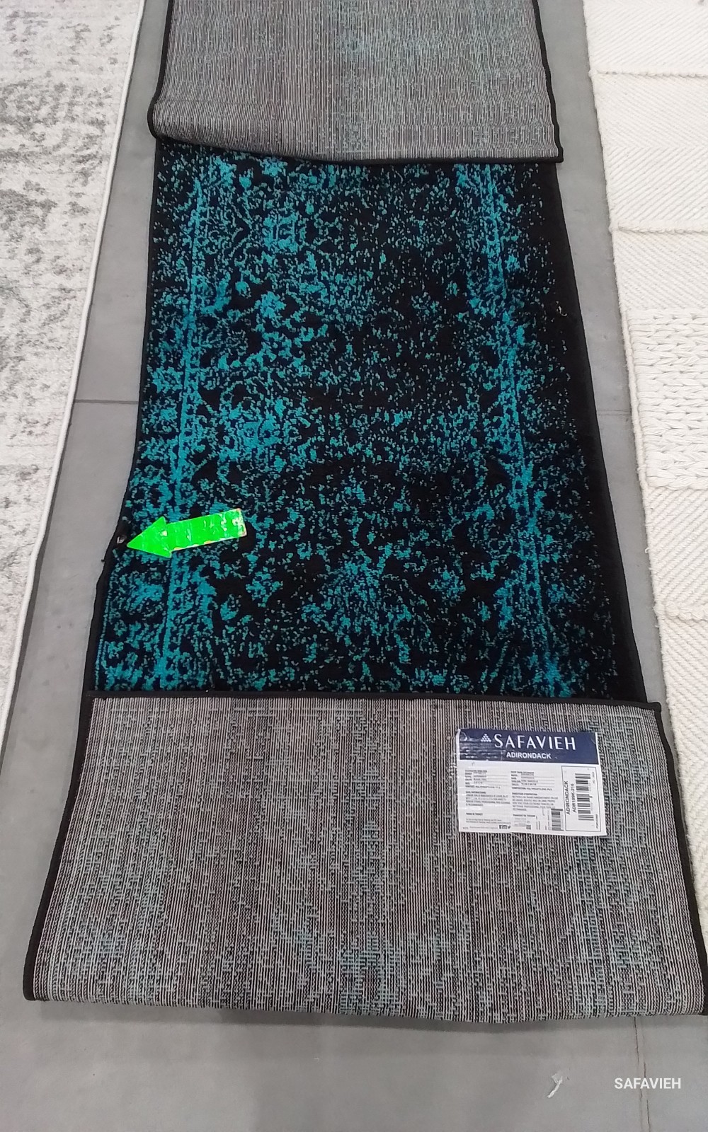BLAK TEL 2'-6" x 16'-0" Damaged Binding Rug Reduced Price 1172778721 ADR109K-216 gallery