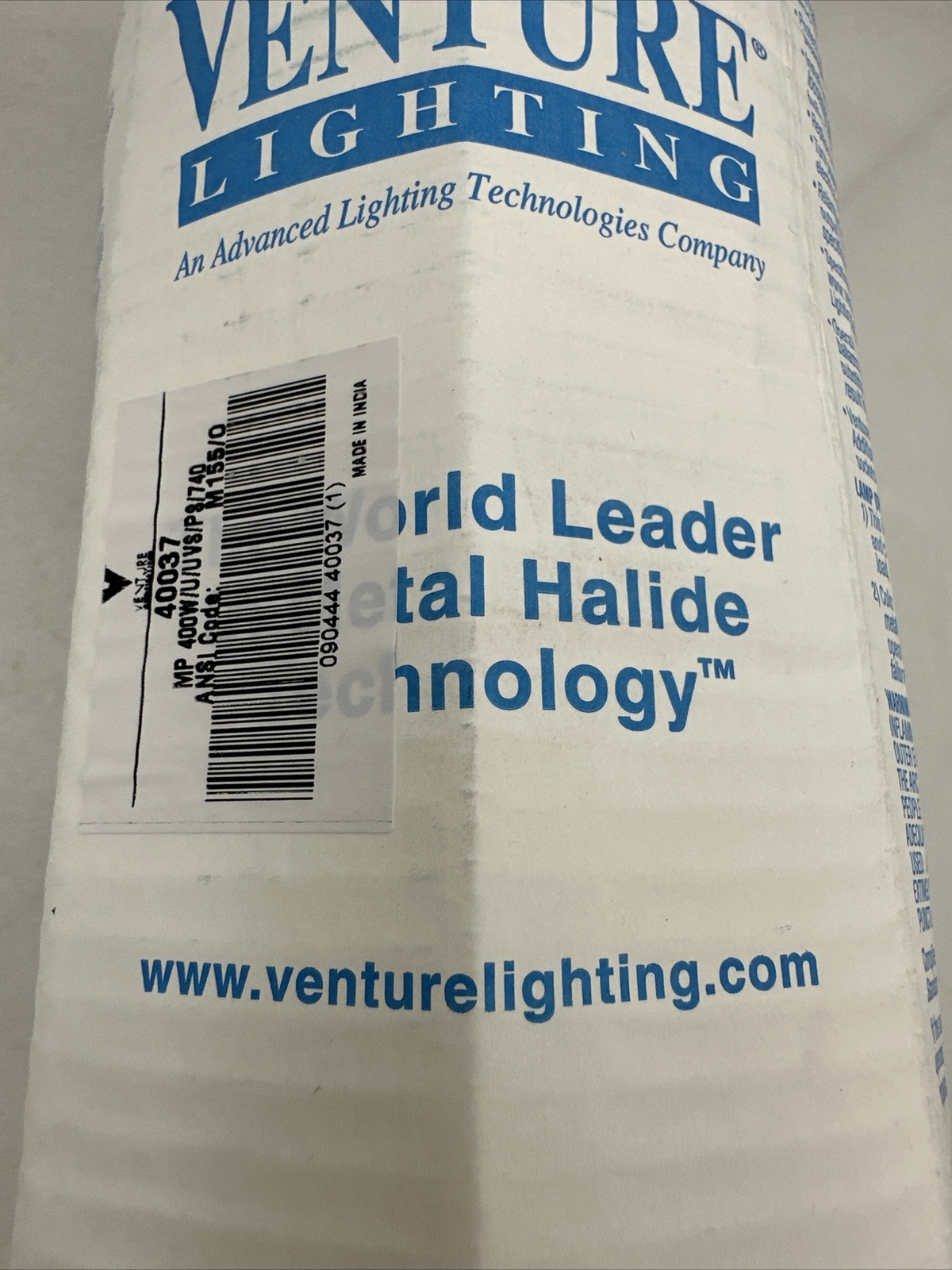 VENTURE LIGHTING 400W/U REPLACEMENT Light BULB 40037 Halide gallery