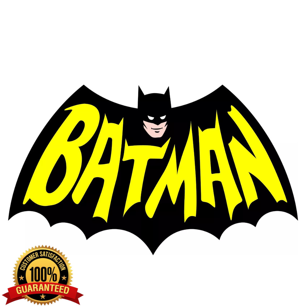 BATMAN LOGO Decal Sticker Comic Dark Knight Colored gallery