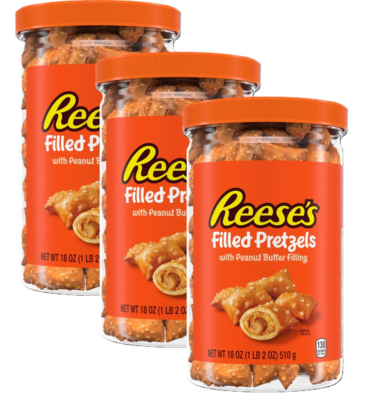 (3 Pack) Reese's Peanut Butter Filled Pretzels, 18 oz Sharing Size gallery