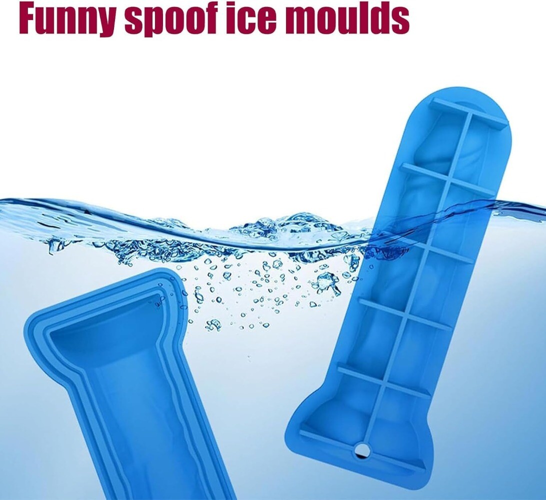 Adult Funny Silicone IceCube Tray prank Mold Party Ice Maker Penis Soap DIY gift gallery