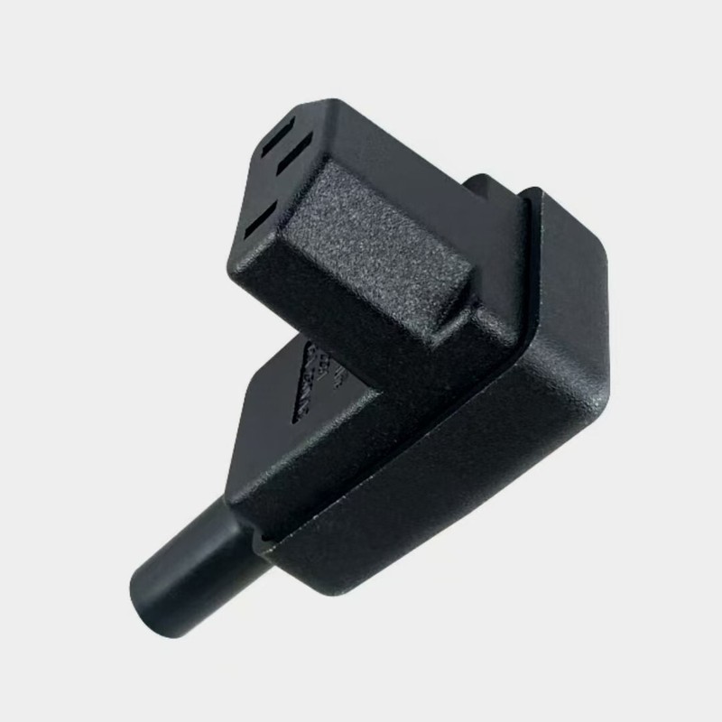 IEC C13 Ac Power Plug Lower Bend UL Certification, 10A/15A 250Vac Power Plug gallery