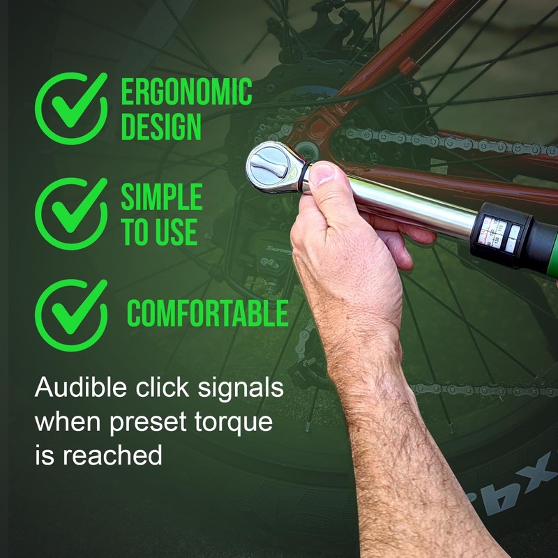 Clickstyle Torque Wrench 3/8inch Drive range 50250 Inch Pounds / 628 Newton gallery