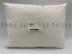Pottery Barn 200 Thread Count Down Feather Lumbar Pillow Insert 12″ x 16″ #U4018