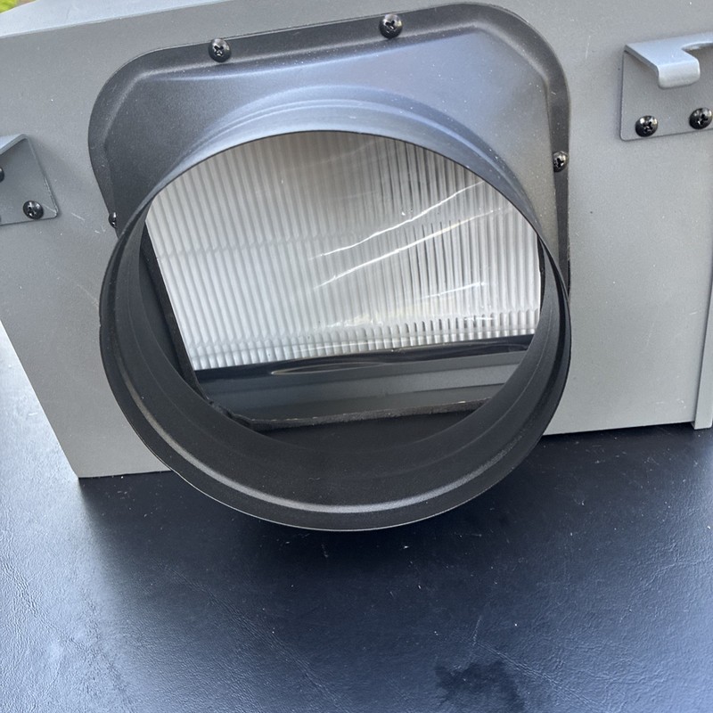 3-Layer Purification Filter Box 6" with High Efficacy Hepa and Carbon Filter,... gallery