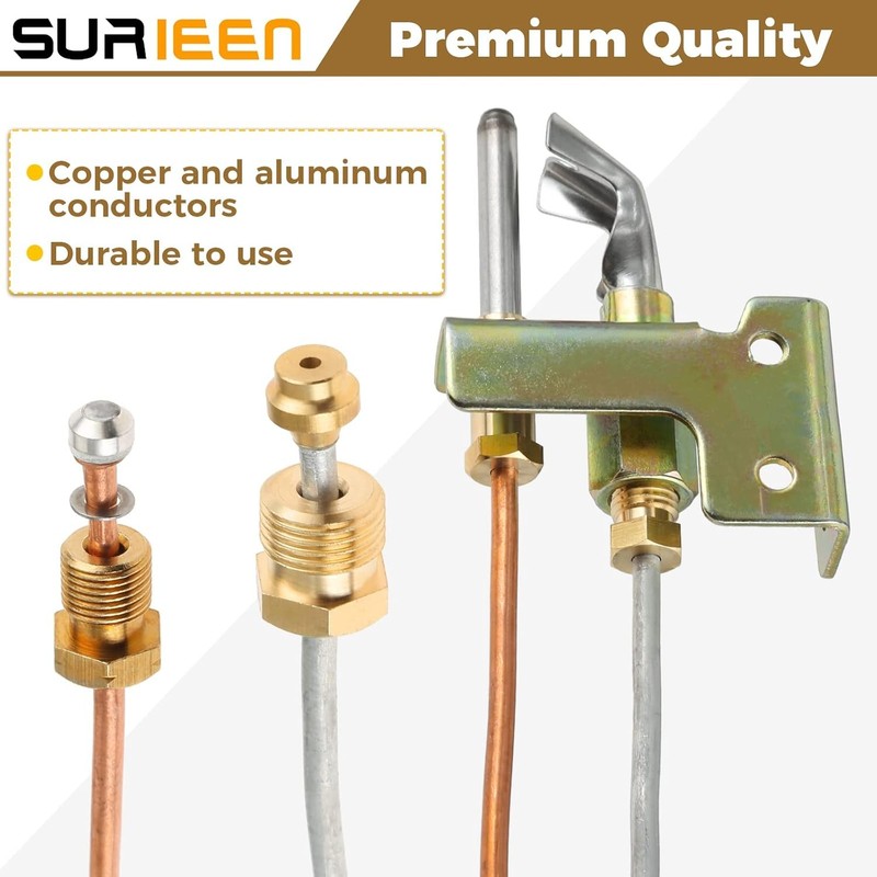 Universal Pilot Assembly 24-Inch Propane Gas Furnaces Boilers Water Heaters gallery