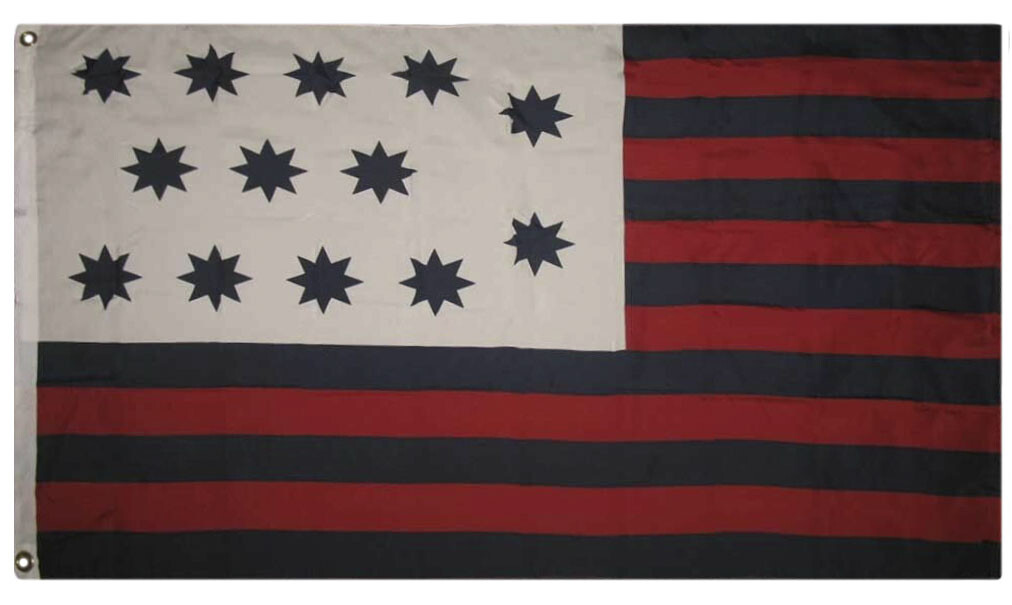 3' x 5' Super-Polyester Guilford Courthouse Flag, Canvas Header, Brass Grommets gallery