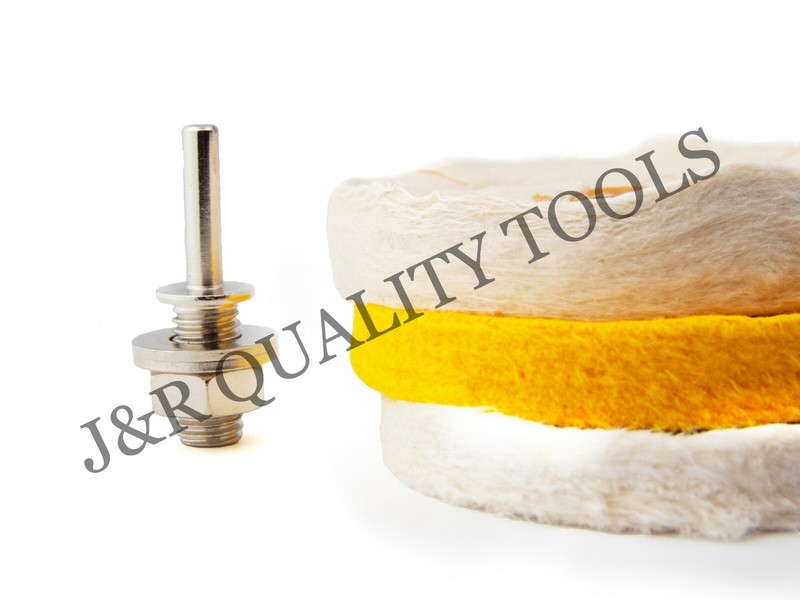 7pc Metal Buffing Kit for Drill 3" Inch Wheel for Polishing Hard Metals gallery