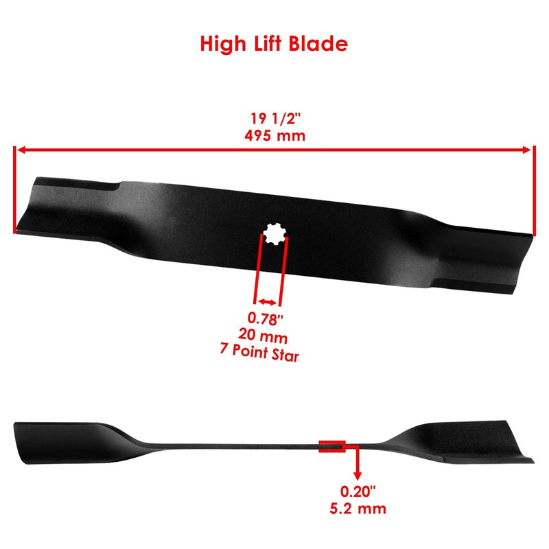 38" Deck Blade & Bolt For John Deere 335 345 355 GT225 235 245 242 262 275 LT170 gallery
