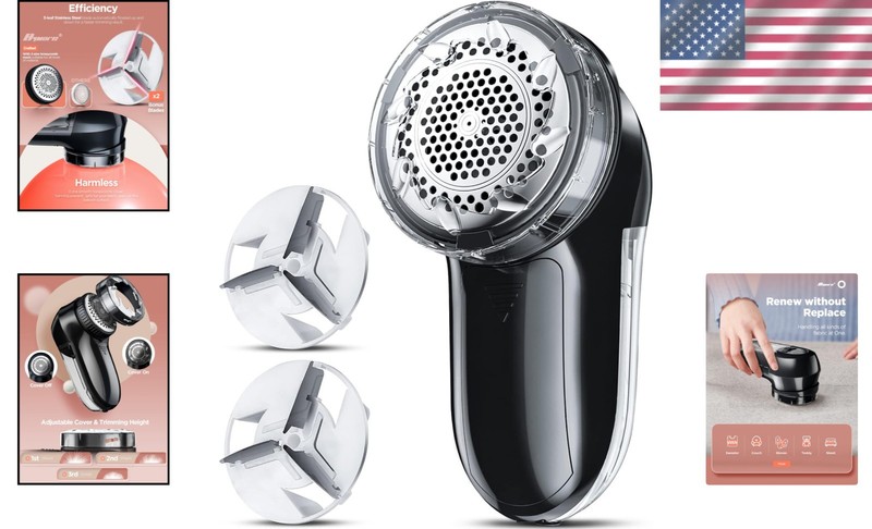 Effortless Fabric Shaver & Lint Remover - Ultra Sharp 2-in-1 Sweater Shaver gallery