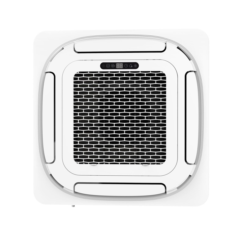 ✅24000 BTU Ceiling Cassette Mini Split AC 8-way 360° Airflow Cooling & Heating gallery