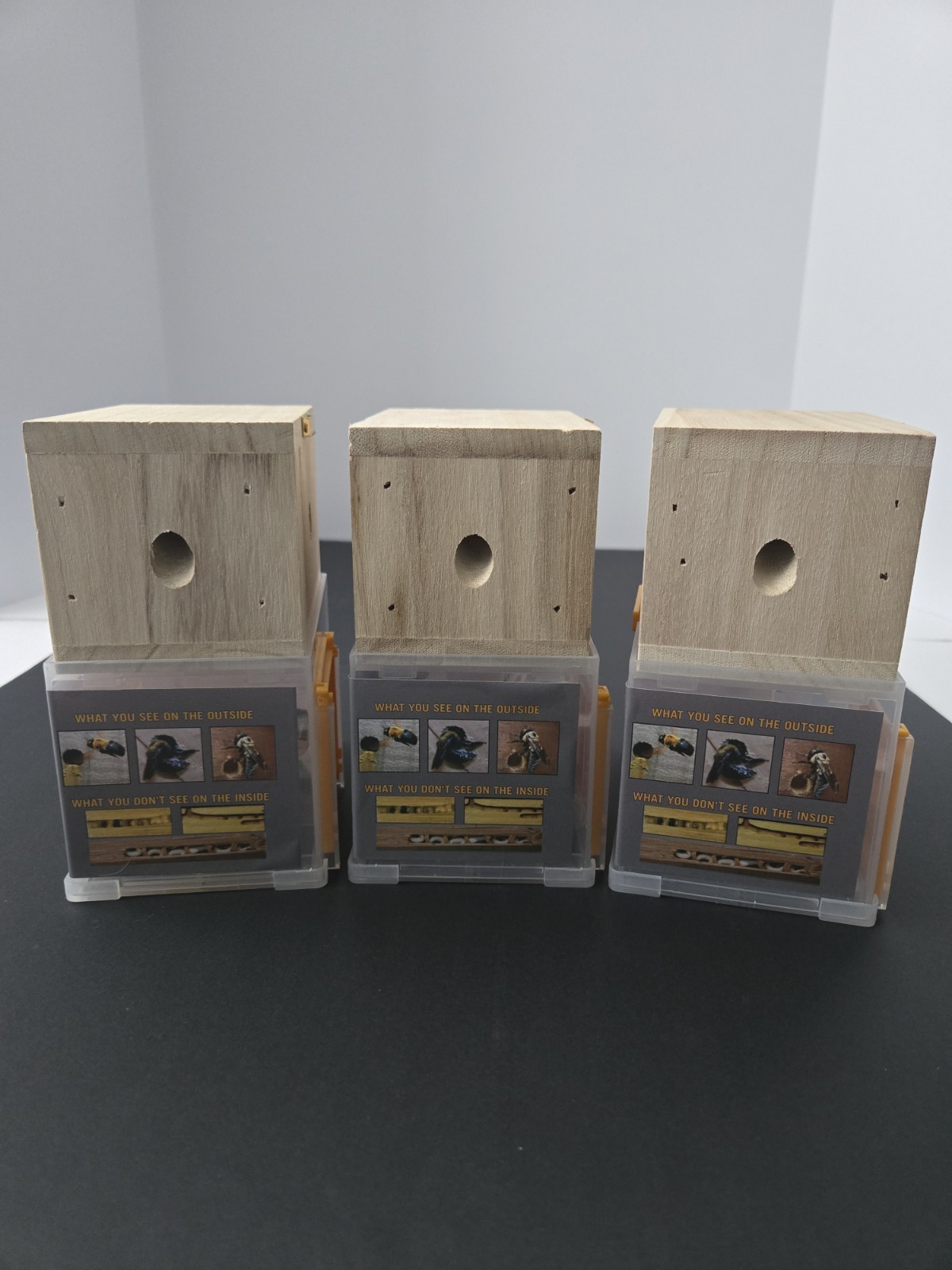 Bees 'N Things Outdoor Hanging Carpenter Bee Trap. Lot Of 3 gallery