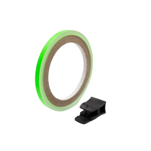 Reflective Wheel Stripes with Applicator Tool 7mm x 6M () Fluorescent Green gallery