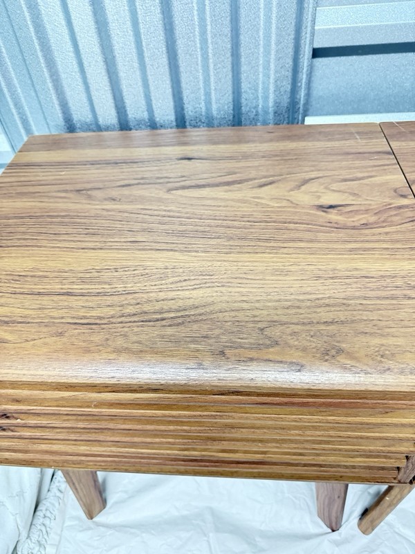 2 Modway Render End Table or Nightstands - Walnut with drawers gallery