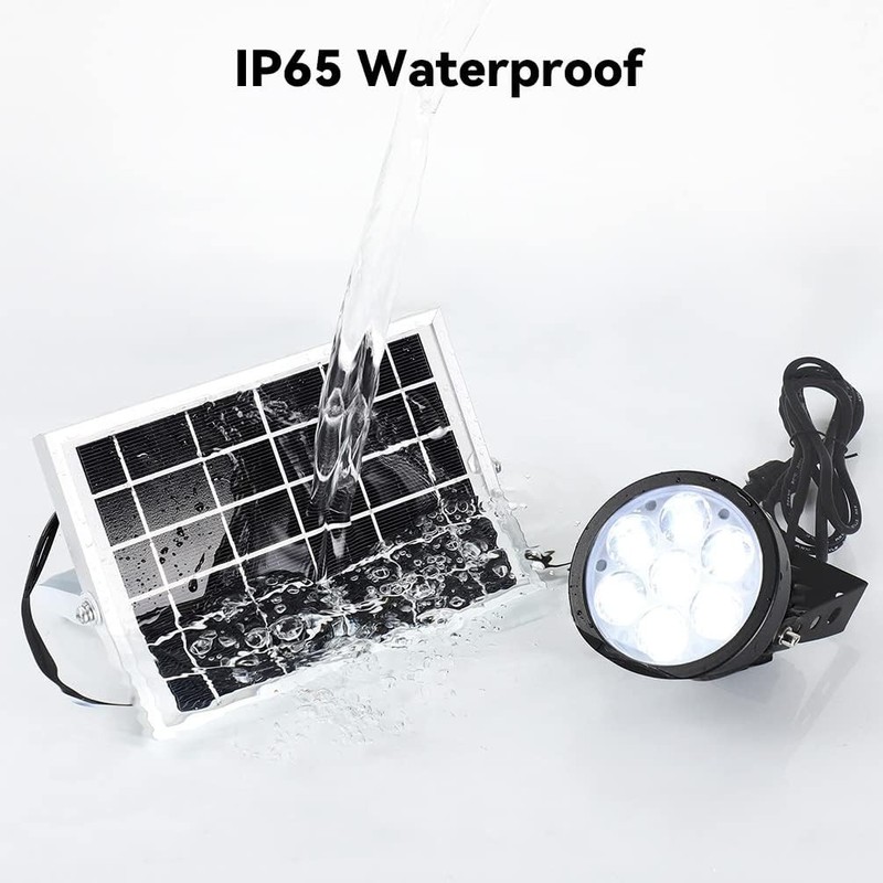 Flagpole Light Solar Powered, Solar Flagpole Light Upgraded with IP67 Waterproof gallery