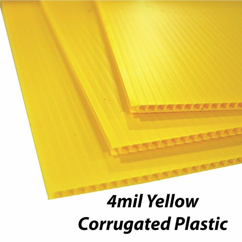 2'X4' 4mm Corrugated Plastic Blank Yard Signs - FREE SHIPPING gallery