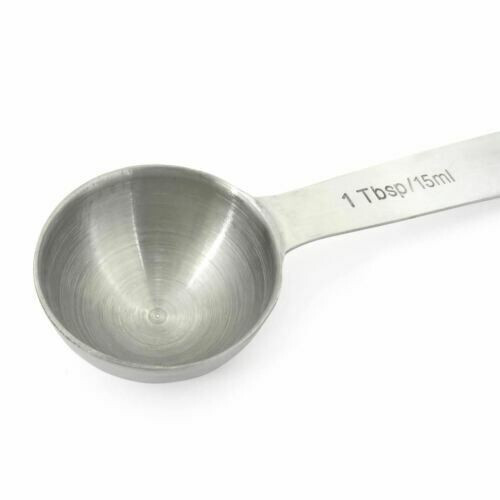 6pcs Stainless Steel Measuring Spoons Silver Kitchen Food Baking Tools 0.6-15ml gallery