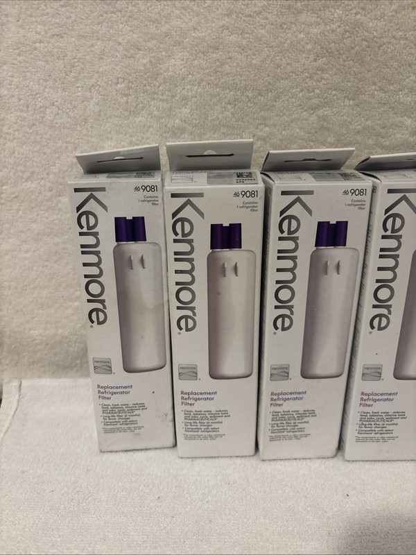 7 Pack Kenmore 46-9081 Replacement Refrigerator Water Filter. NEW SEALED gallery