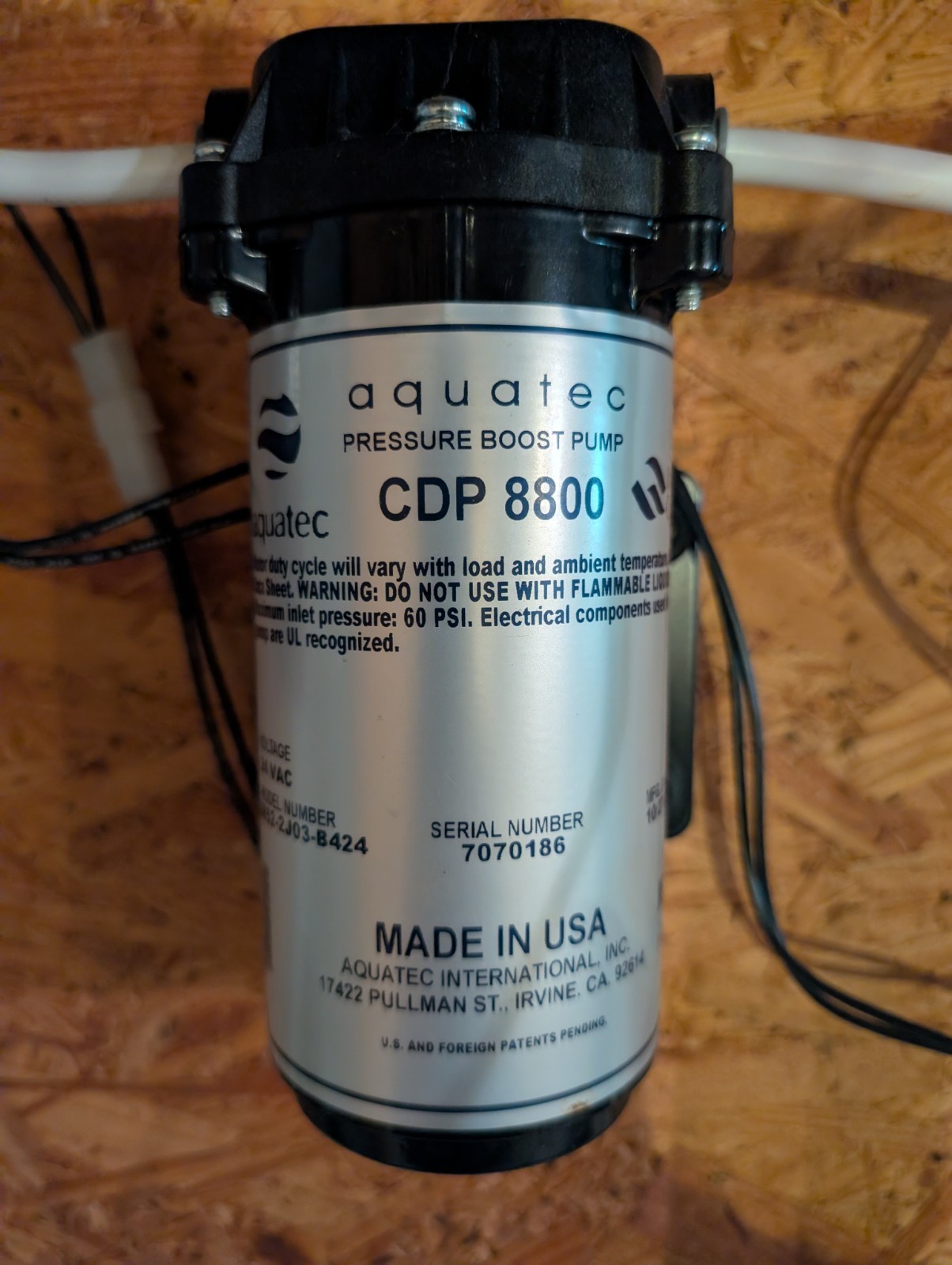 Hydrologic STEALTH-RO300 Reverse Osmosis System with Aquatec Booster Pump gallery