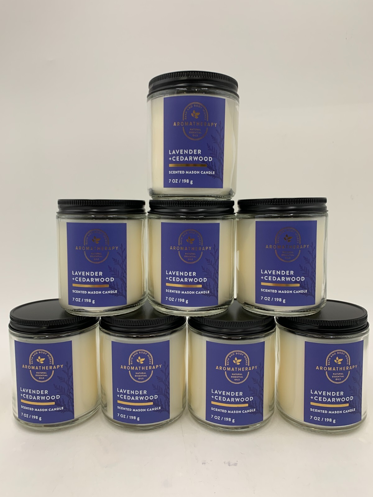 Bath & Body Works Lavender Cedarwood Single Wick Scented Candle S/8 #A180 gallery