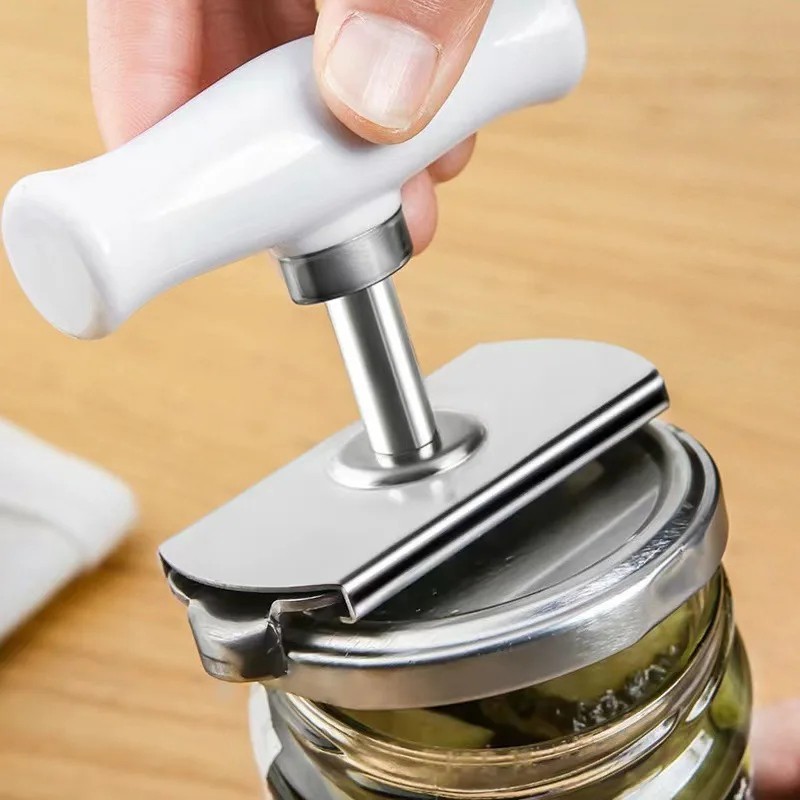Jar Lid Bottle Opener Can Adjustable Remover Stainless Steel Twist Off Grip Easy gallery