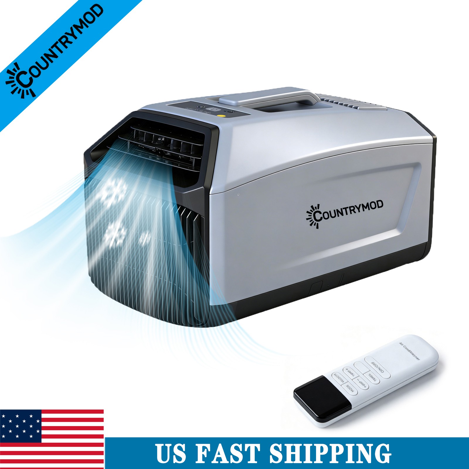 Countrymod 110V Smart Portable Air Conditioner 5000BTU Cool for Outdoor/Camping gallery