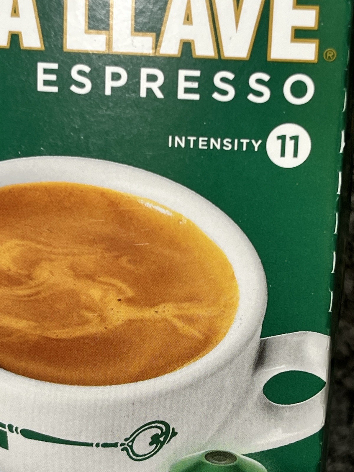 Cafe La Llave Nespresso Coffee Capsules Intensity 11 Box of 10 In Date BB Oct26+ gallery