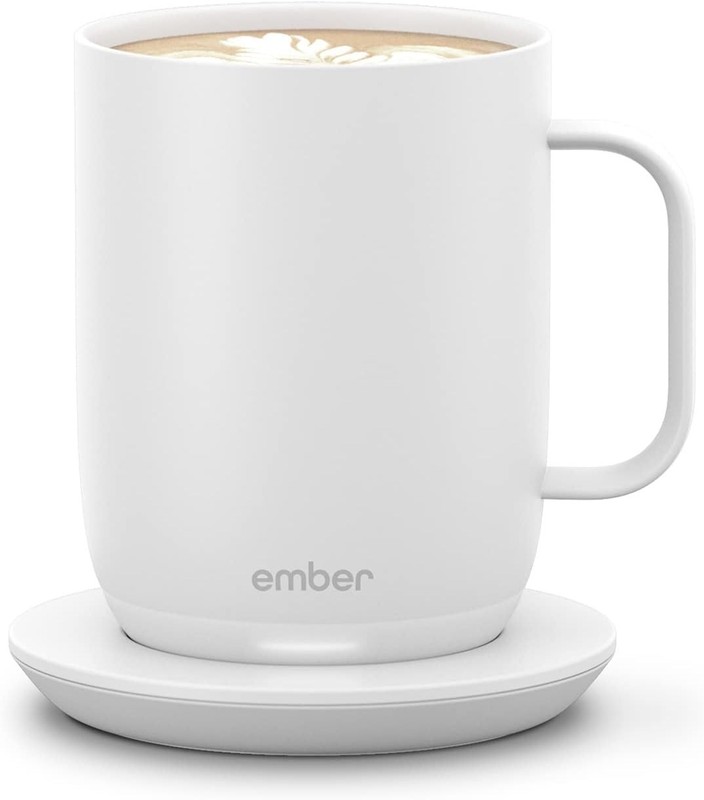 Ember Temperature App Control Smart Mug 2, 14 Oz Heated Coffee Mug White gallery
