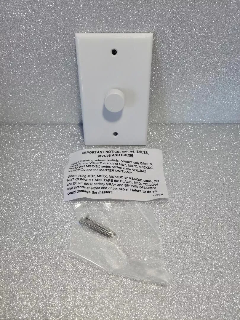 M&S Systems SVC96 Intercom Speaker Volume Control - 7 Wire - New - See Photos gallery