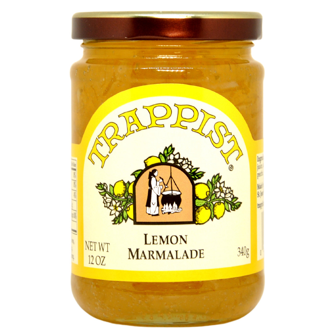 Trappist Preserves Lemon Marmalade 12oz (pack of 2) with Jar Scraper gallery