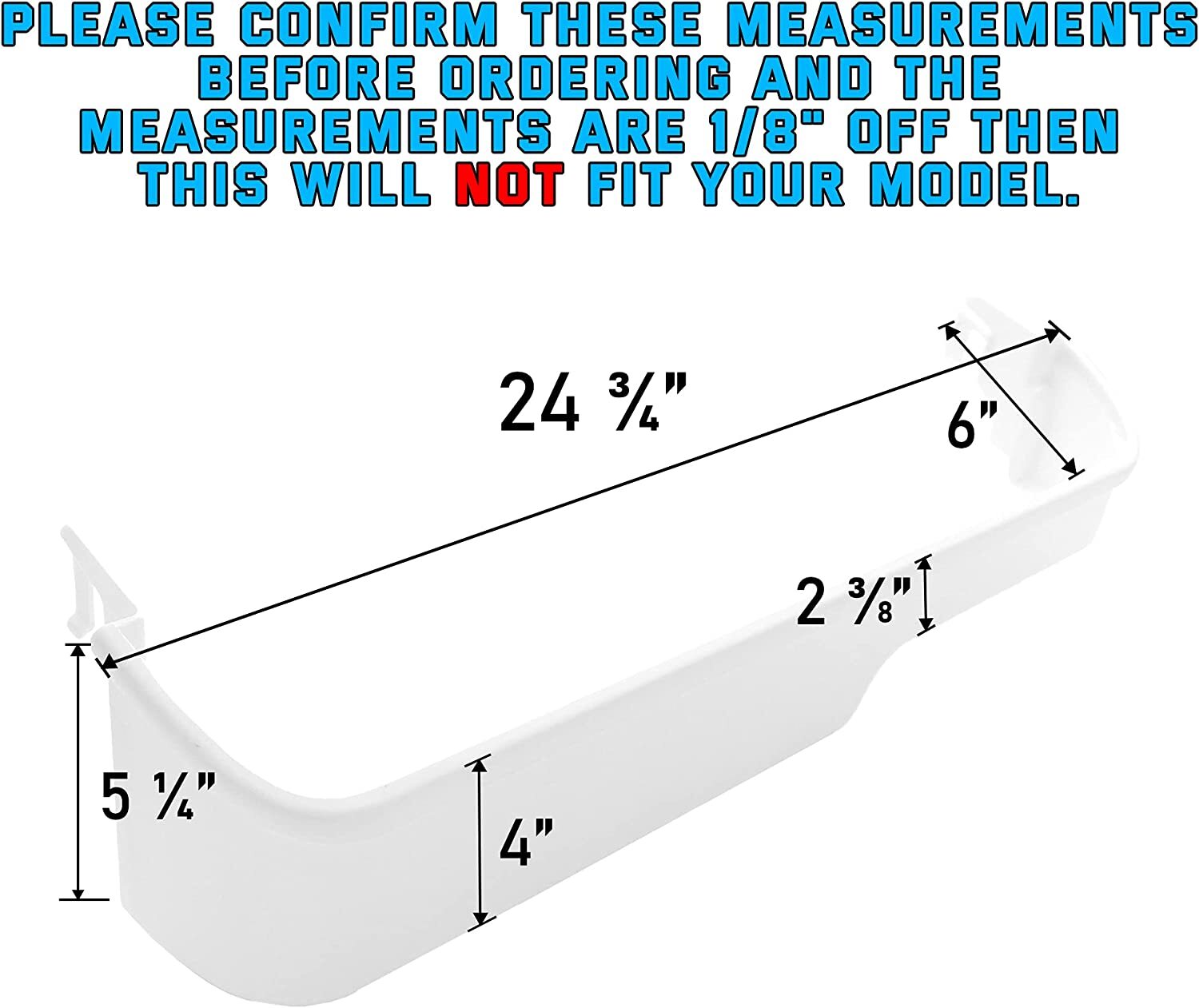 240337901 Door Bin Rack Compatible with Frigidaire or Kenmore Refrigerator gallery