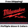 Milwaukee Fuel Tools Decal Large 4" - 12" 17" 22" - Sawzall Drill Impact M12 M18 gallery