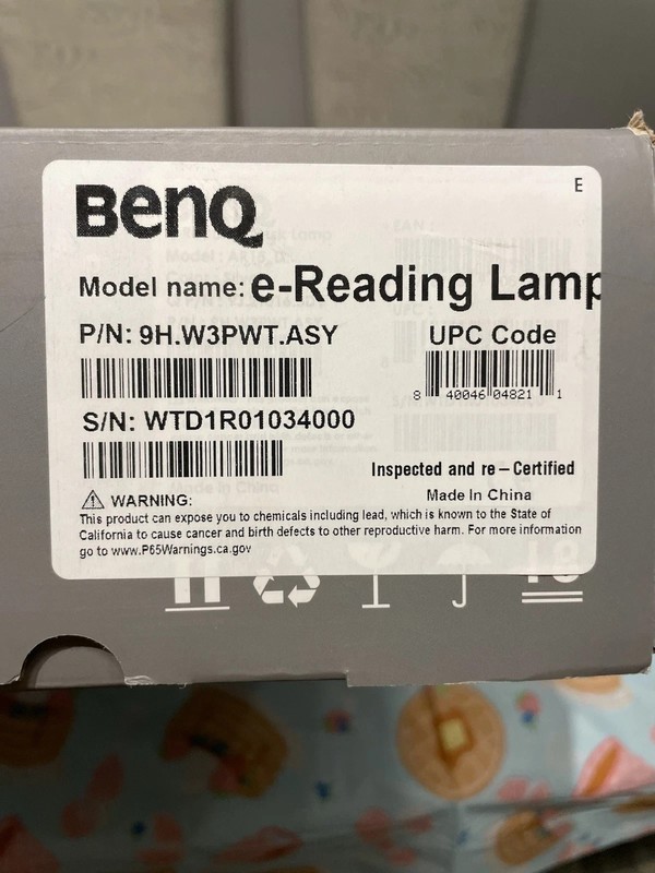 BenQ WiT e-Reading LED Desk Lamp Smart Touch. Led Dual Lights White And Yellow gallery