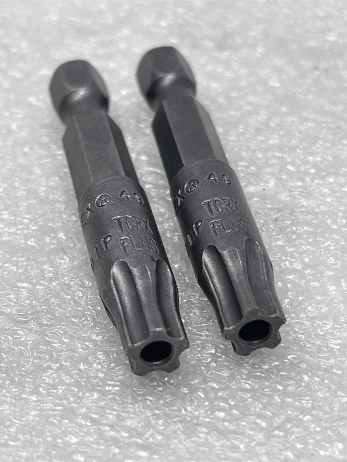 #40 Torx Tamper Insert Bits, 1/4” Hex Drive, USA, Apex 49-40IPRX, Lot Of (2) gallery