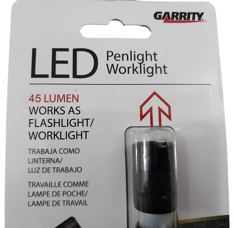 Garrity 60012 LED Penlight Work Light Flashlight 45 Lumens gallery