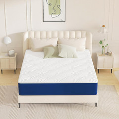 12″ Queen Mattress – Cooling Memory Foam, Firm Support & Washable Cover